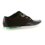 Vito Lo // Black + White Green Sport (US: 10.5)