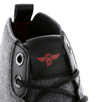 Vito Sneaker // Black + Healther Grey (US: 10)