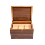 Basic Shoe Case Set // Walnut Valet + Saphir (No Inlay Trays)