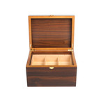 Normal Shoe Case Set // Walnut Valet + Saphir (No Inlay Trays)