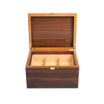 Royal Shoe Case Set // Walnut Valet + Saphir (No Inlay Trays)