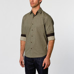 Bedford Button-Up // Gray + Black (M)