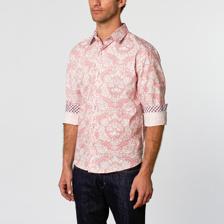 Pink Elephant Button-Up // Pink (S)