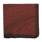 Red Rock Pocket Square // Red