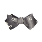 Grey Ocean Bow Tie // Grey + White