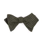 Forest Mesh Bow Tie // Green