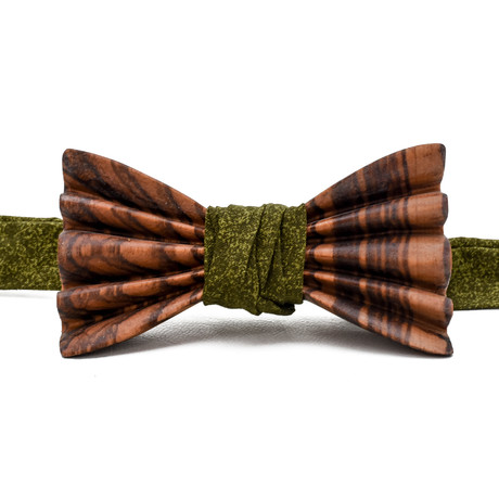 The Watford // ZebraWood // Textured Green