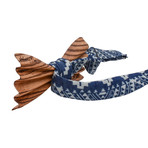 The Watford // ZebraWood // Aztec Blue