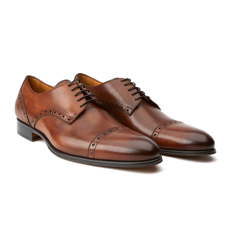 Captoe Lace Up Derby // Cuoio (Euro: 41)