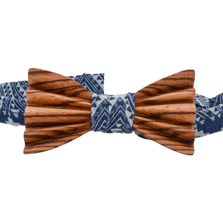 The Watford // ZebraWood // Aztec Blue