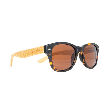 Sprocket // Bamboo // Sanded Tortoise (Brown Polarized)