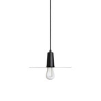 Drop Hat Lamp + Light Bulb // Black (Original Plumen 002 // CFL)