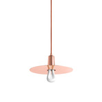Drop Hat Lamp + Light Bulb // Copper (Original Plumen 002 // CFL)