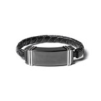 Twins Lightning // Black + Silver (Medium)