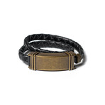 Twins Wrap Lightning // Black + Bronze (Medium)