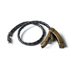 Twins Wrap Lightning // Black + Bronze (Medium)