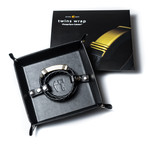 Twins Wrap Lightning // Black + Bronze (Medium)