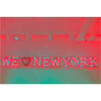 We Heart NY (36”W x 24”H x 1.5"D)