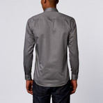 Luxor Checker Dress Shirt // Grey (S)