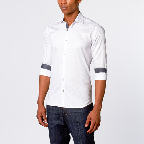 Luxor Tux Dress Shirt // White (S)