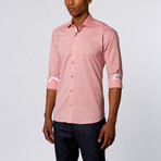 Luxor Flower Dress Shirt // Pink (M)