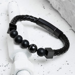 Perlen Bracelet // Black (7)