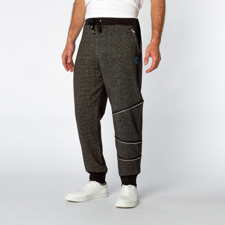 Digital Moto Racer Jogger // Black Static (S)