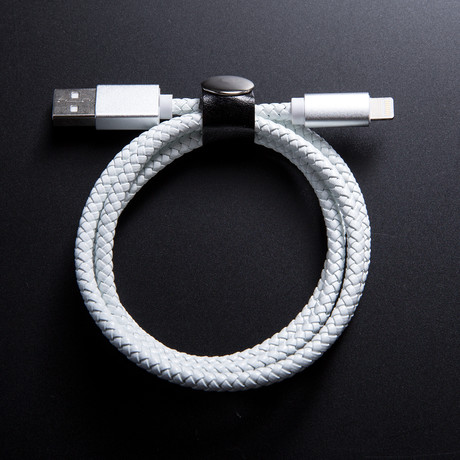 Braided USB Cable // White