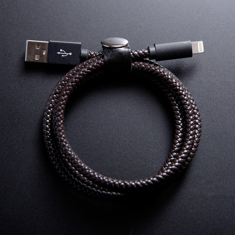 Braided USB Cable // Brown