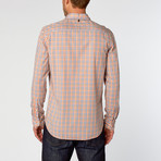 Burton Pinwheel Casual Shirt // Blue + Orange (XL)