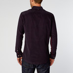 Newton Corduroy Casual Shirt // Navy (L)