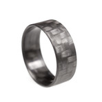 Twill Ultralight Carbon Fiber Ring (Size 6.5)