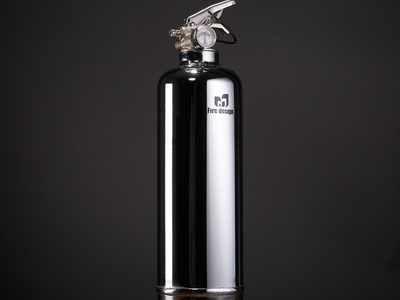 Fire Design Contemporary Fire Extinguishers Chrome