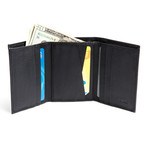 Trifold Wallet // Black