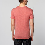 College Point Triblend Crew // Red (M)