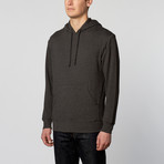 Alphabet City Unisex Triblend Pullover Hoodie // Black Heather (M)