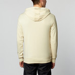 Alphabet City Unisex Triblend Zip Hoodie // Cream (M)