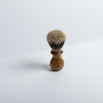 Best Badger Brush // Bocote (Round Top Handle)