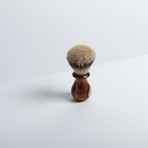 Silvertip Badger Brush // Cocobolo (Round Top Handle)