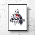 Captain Phasma (18”W x 24”H x 0.5"D)