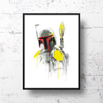 Boba Fett (18”W x 24”H x 0.5"D)