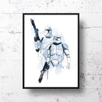 Clone Troopers (18”W x 24”H x 0.5"D)