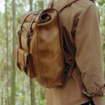 The Hills // Travel Leather Rucksack