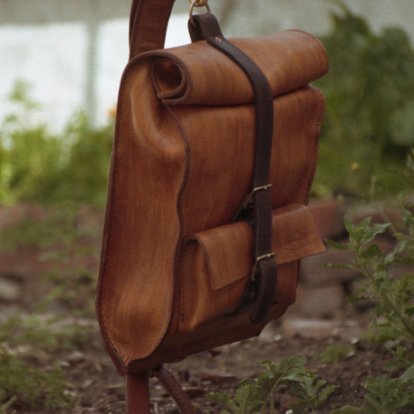 The Finn // Artisan Leather Travel Bag (Honey)