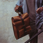 The Finn // Artisan Leather Travel Bag (Honey)