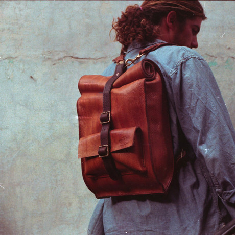 The Finn // Leather Travel Backpack