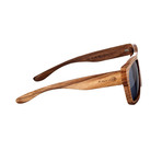 Hermosa Sunglasses (Bamboo Frame // Black Lens)