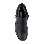 Shearling Lining Zipper Shoe // Black (US: 13)