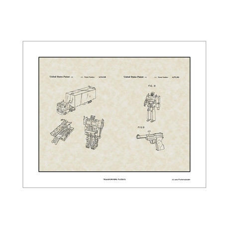 Optimus Prime & Megatron // Patent Art