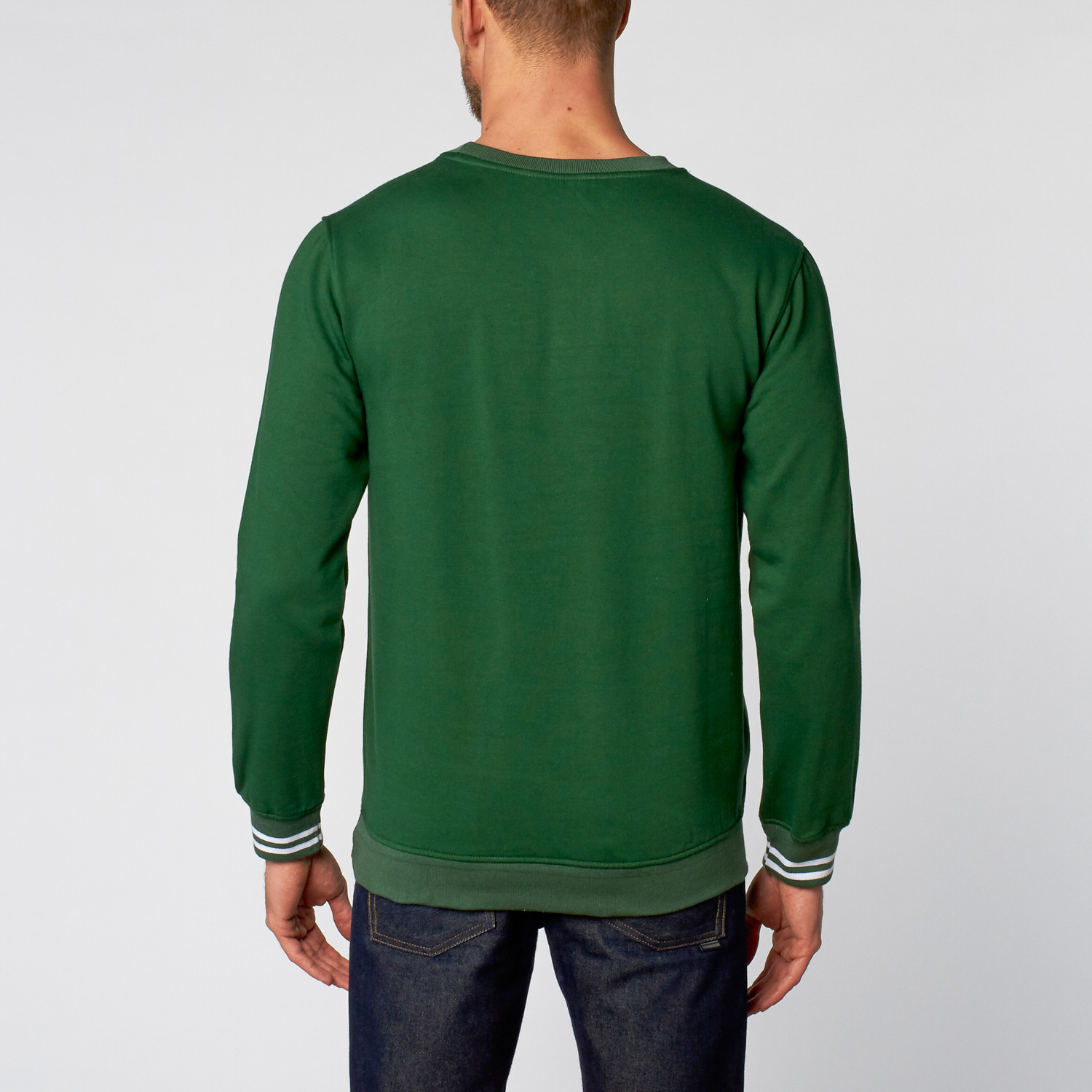 Product of CA Crew Neck // Green (S) - California Crown - Touch of Modern